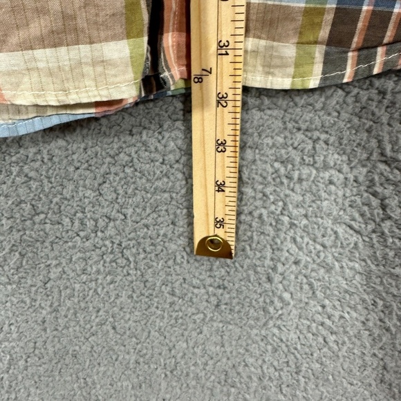 Eddie Bauer Shirt Men XL Plaid‎ Cotton Classic Fit Gorpcore Normcore Casual - Picture 3 of 6